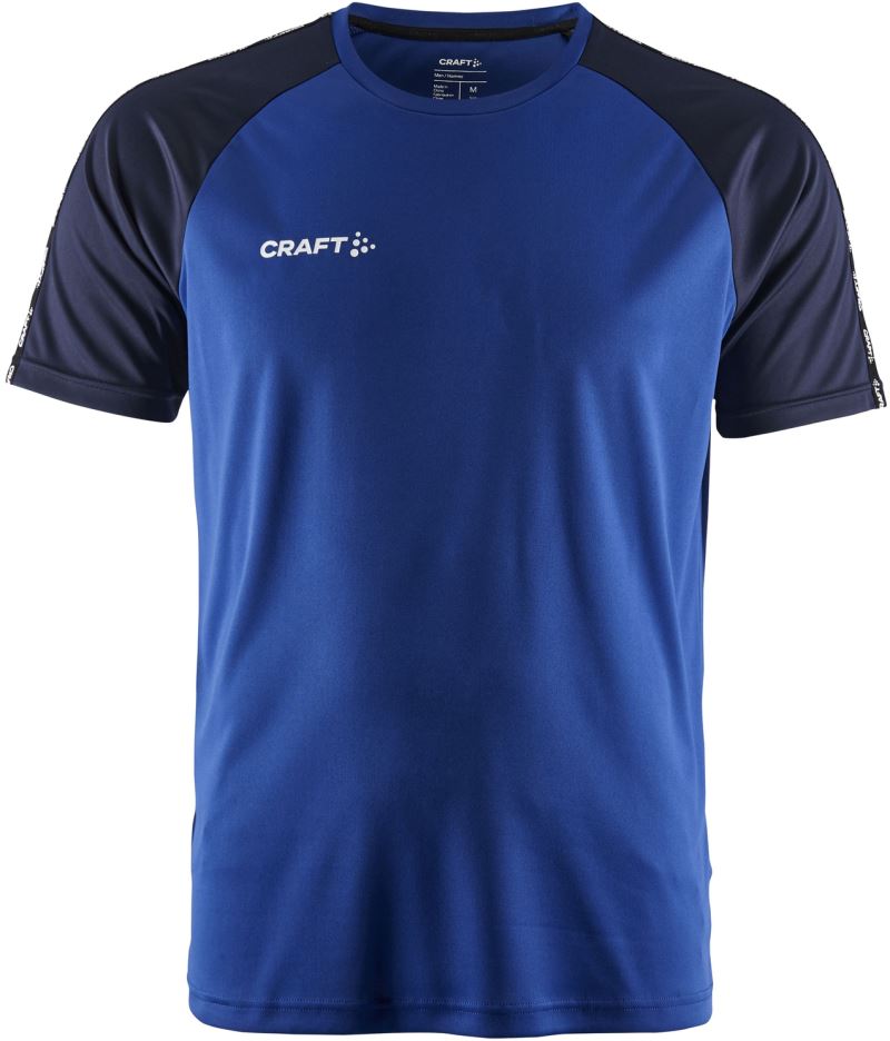 Craft Squad Go moški športni dres s kontrastnimi detajli, Kobaltno modra / mornarsko modra