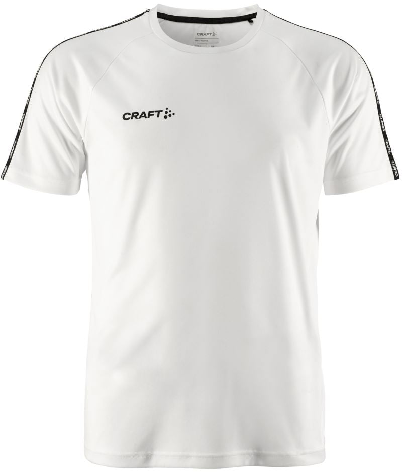 Craft Squad Go moški športni dres s kontrastnimi detajli, Bela