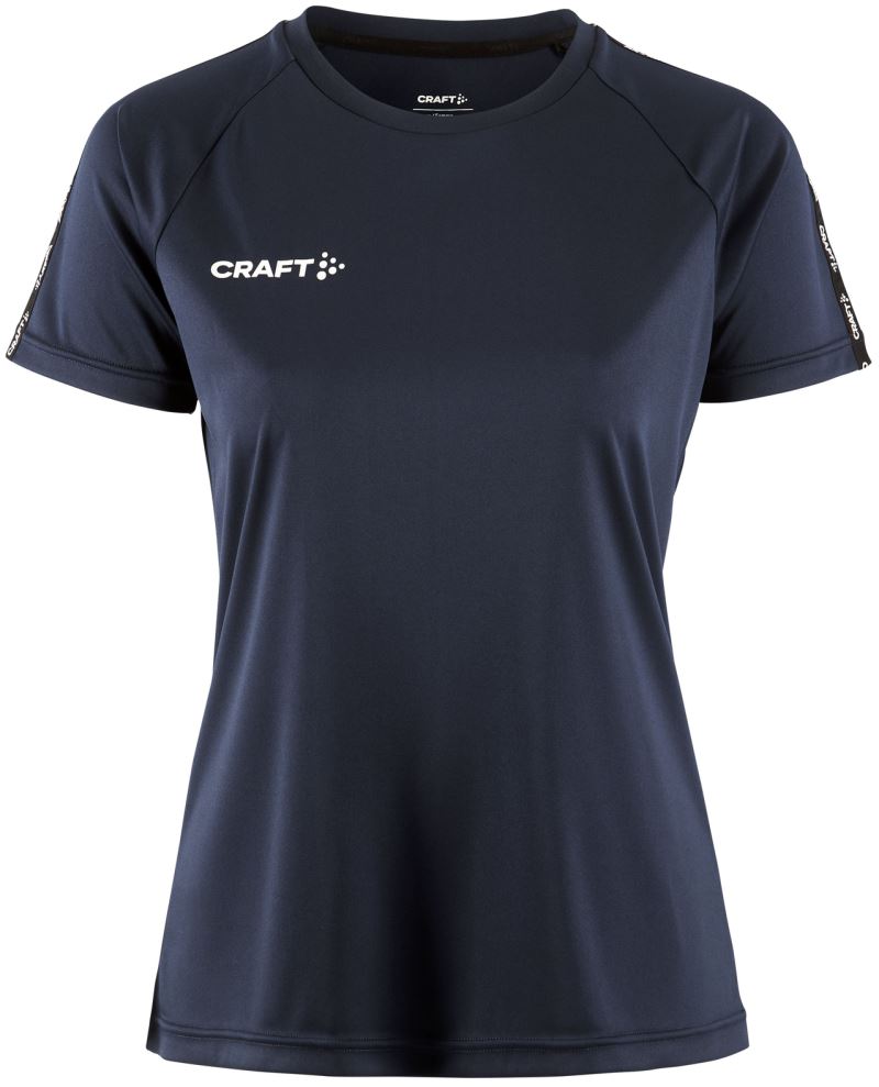 Craft Squad Go ženski športni dres s kontrastnimi detajli, Mornarsko modra