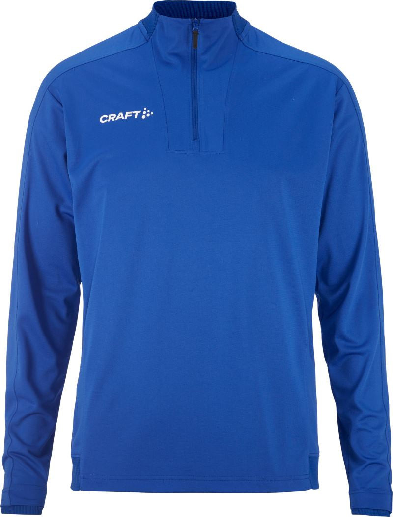Craft Evolve 2.0 moški športni pulover s kratko zadrgo, Kobaltno modra