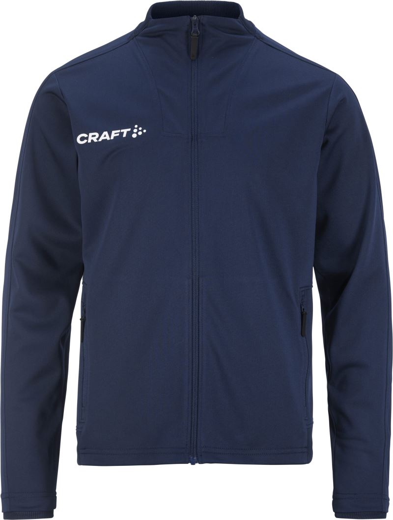 Craft Evolve 2.0 otroška športna jopa z zadrgo, Mornarsko modra