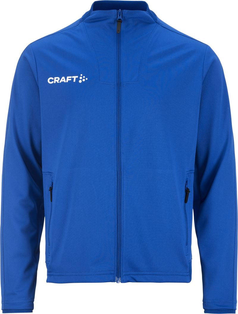Craft Evolve 2.0 otroška športna jopa z zadrgo, Kobaltno modra