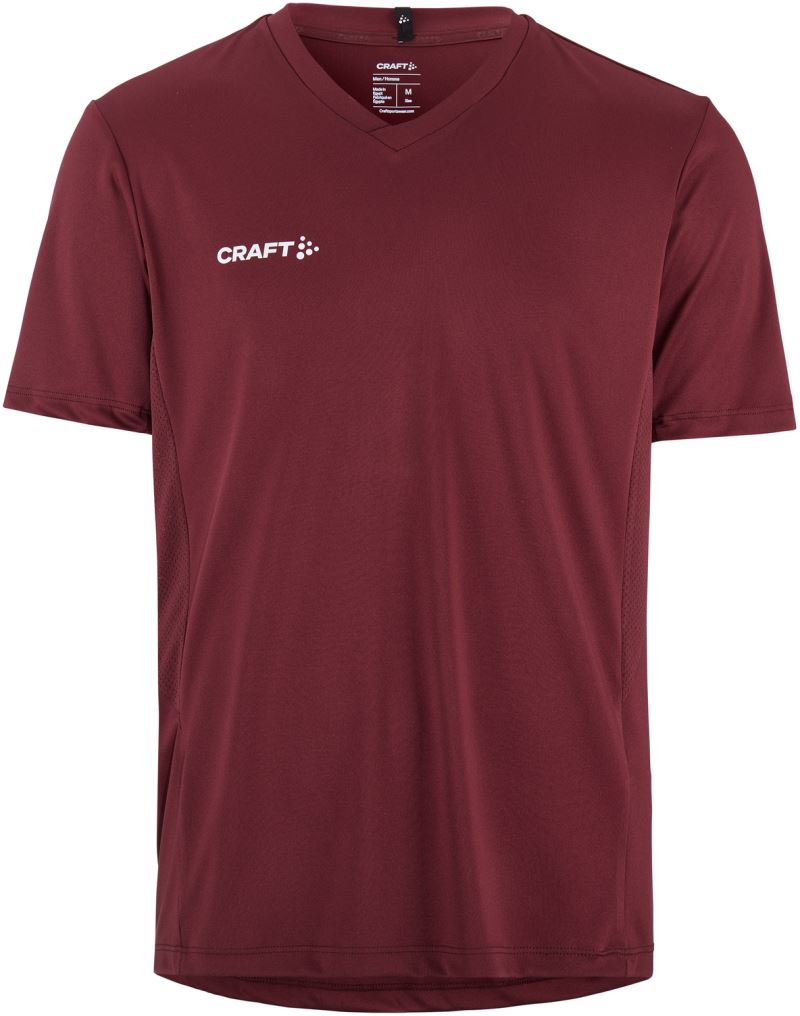 Craft Squad Go moški enobarvni športni dres, Kostanjevo rdeča