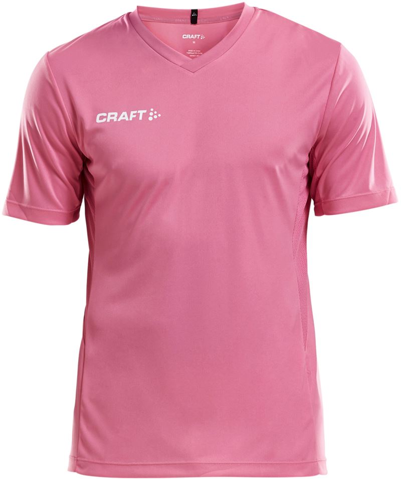 Craft Squad Go moški enobarvni športni dres, Živo rožnata