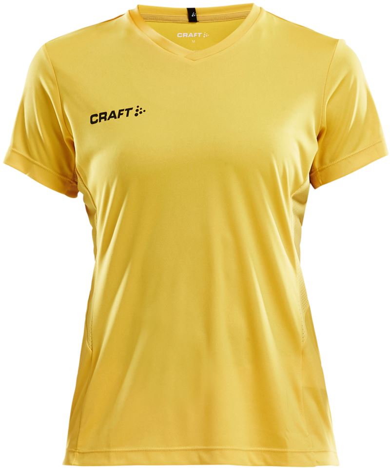 Craft Squad Go ženski enobarvni športni dres, Švedsko rumena