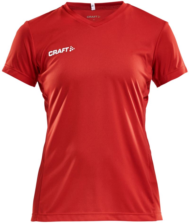 Craft Squad Go ženski enobarvni športni dres, Svetlo rdeča