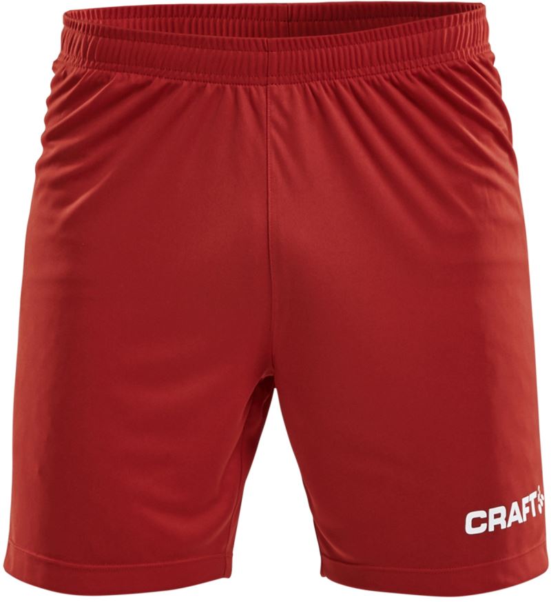 Craft Squad Go moške enobarvne športne kratke hlače, Svetlo rdeča