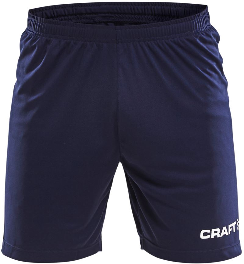 Craft Squad Go moške enobarvne športne kratke hlače, Mornarsko modra