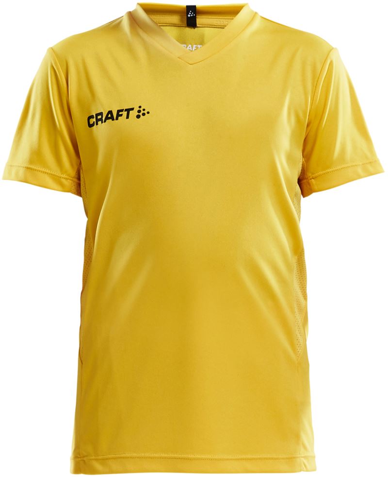 Craft Squad Go otroški enobarvni športni dres, Švedsko rumena