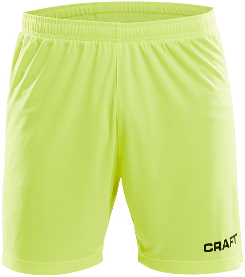 Craft Squad Go moške vratarske kratke hlače, Fluorescentno zelena