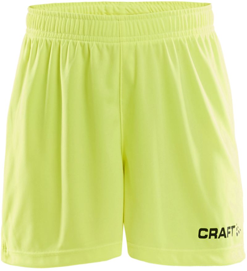 Craft Squad Go otroške vratarske kratke hlače, Fluorescentno zelena