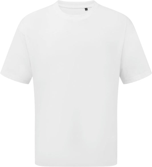 Unisex težji Unisex prevelik kroj majica "Utility 2.0" Premier – Bela