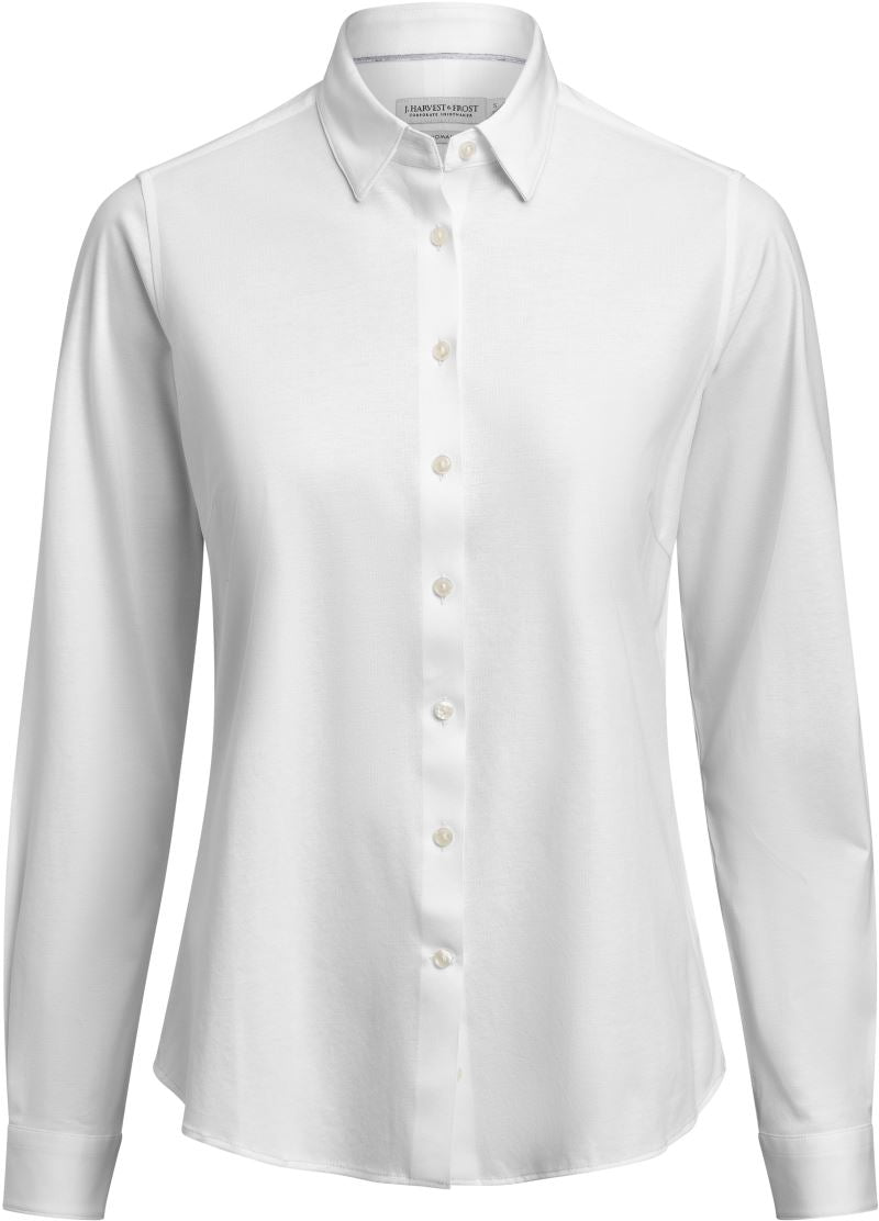 Ženski interlock Blouse z dolgimi rokavi J.Harvest & Frost – Bela