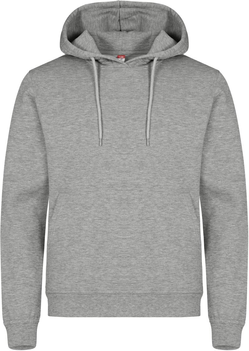 Unisex s kapuco pulover Clique – grey melange