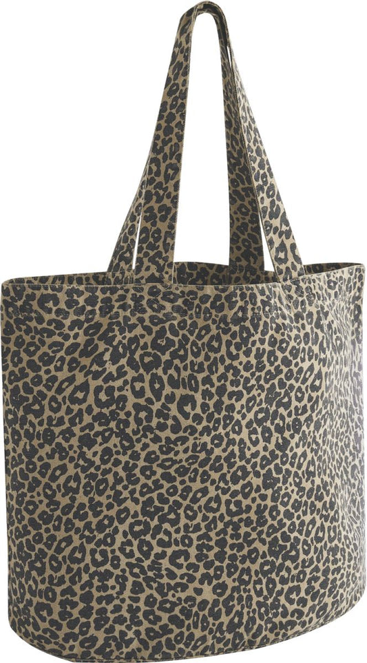 Unisex canvas Bag "Leopard" Westford Mill – vintage leopard print