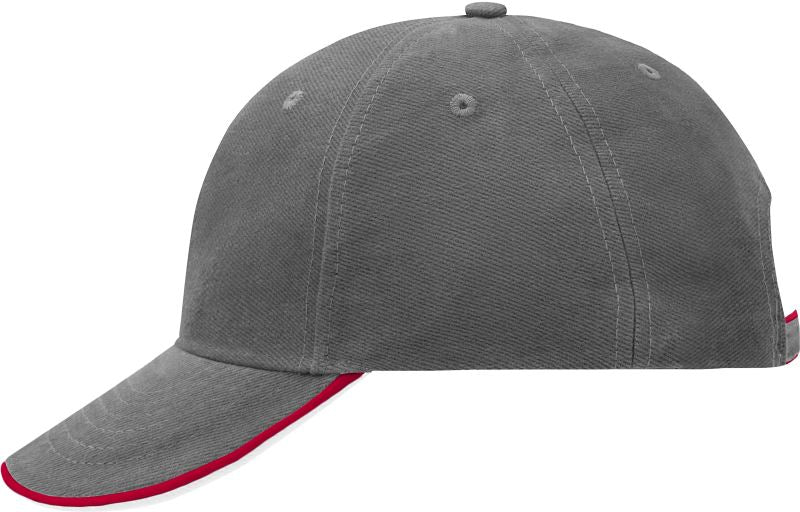 6 Panel Kapo z dvema plastema Myrtle Beach MB 6197Caps - oblekanadom