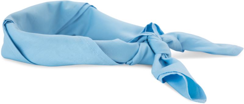 Unisex bandana Kariban – soft blue