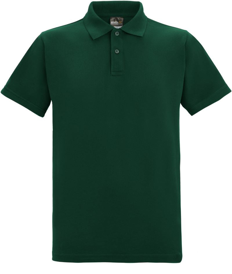 Težja unisex polo majica Regatta TRS101, barva Stekleničasto zelena