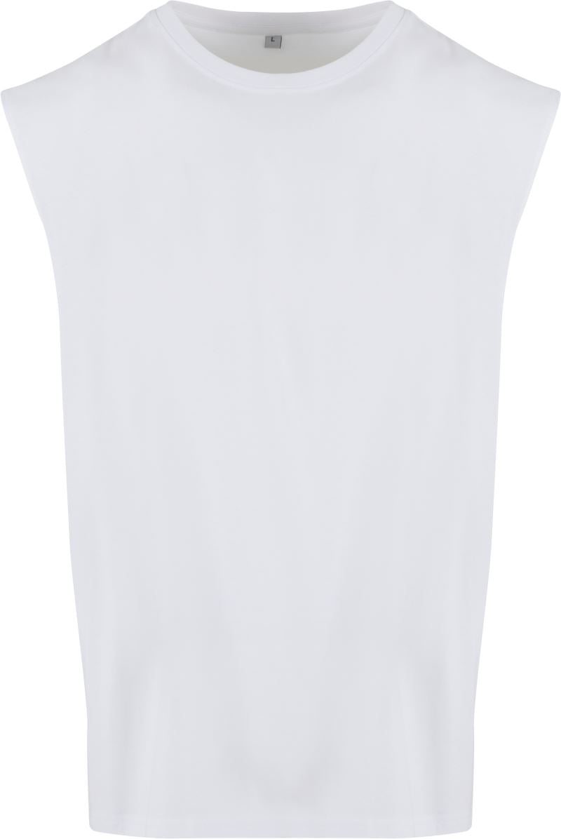 Unisex težji Sleeveless majica New Morning Studios – Bela
