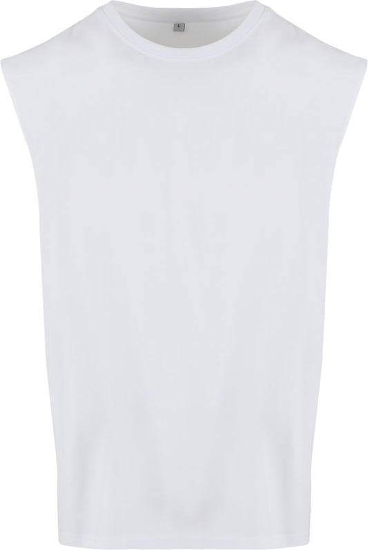 Unisex težji Sleeveless majica New Morning Studios – Bela
