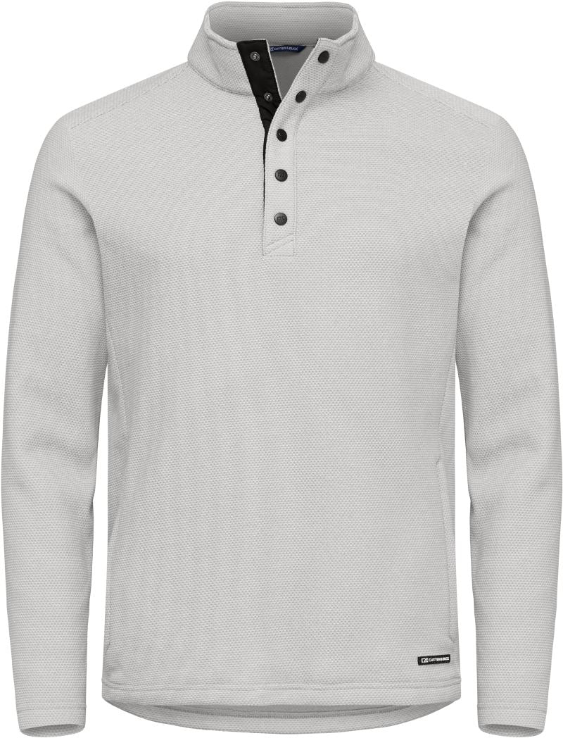 Moška flis pulover "Hunts Point" Cutter & Buck – silver