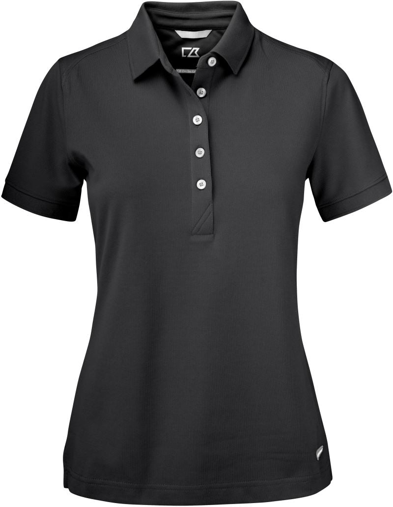 Ženska Piqué polo Cutter & Buck – Črna