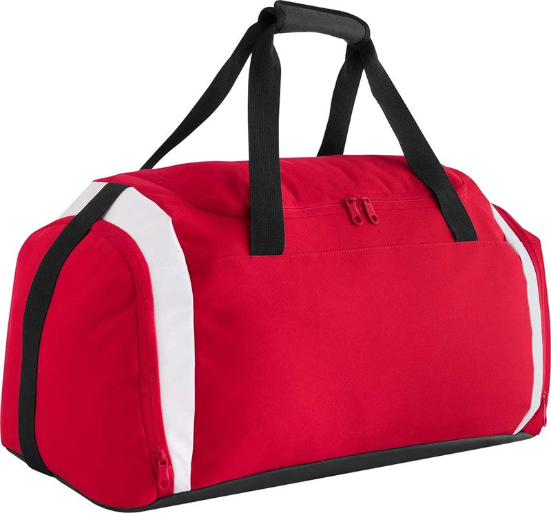 Športna potovalna torba Teamwear BagBase BG 572 v barvi Rdeča/bela/črna