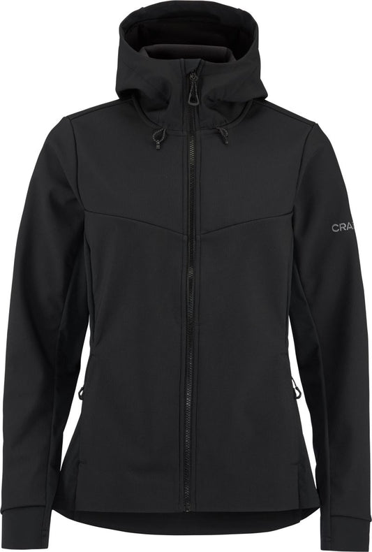 Ženska softshell jakna Craft – Črna