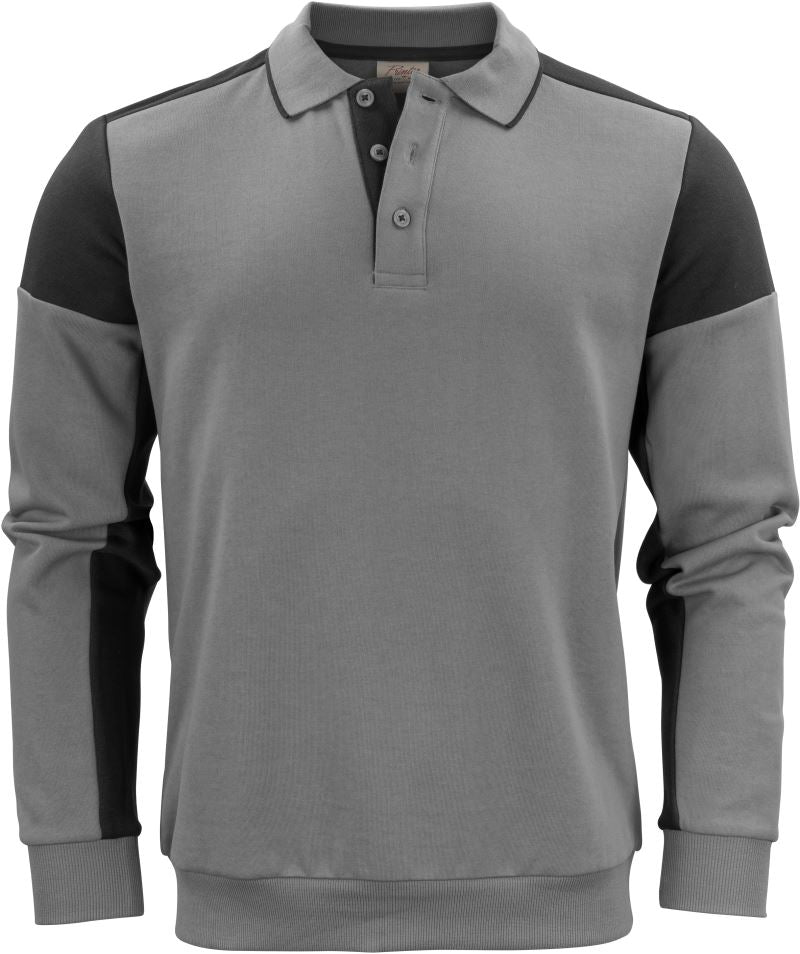 Unisex polo pulover Printer – anthracite/black