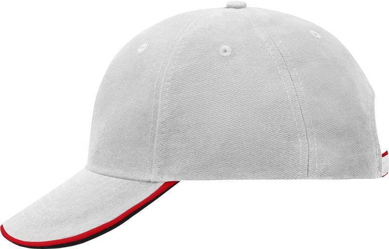 6 Panel Kapo z dvema plastema Myrtle Beach MB 6197Caps - oblekanadom