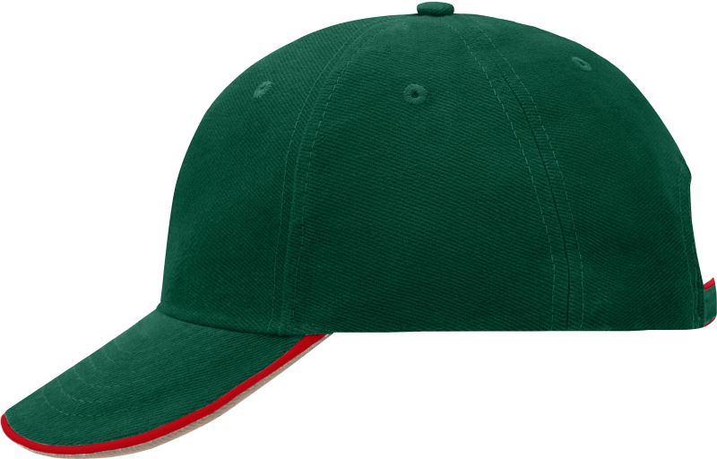 6 Panel Kapo z dvema plastema Myrtle Beach MB 6197Caps - oblekanadom