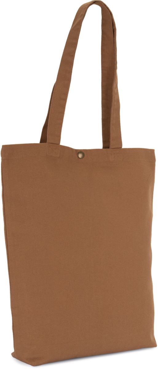Unisex cotton Bag KiMood – washed cinnamon