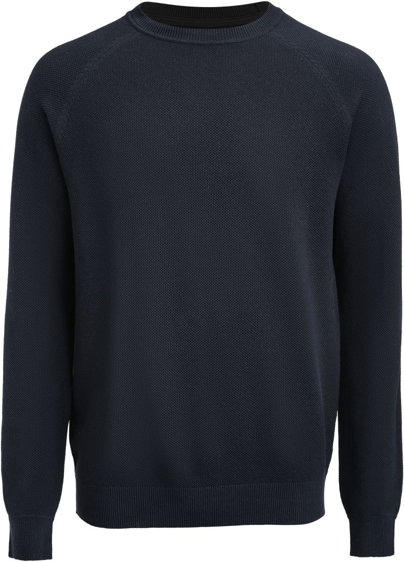 Moška Knitted Pullover "Casual" James Harvest – Mornarsko modra