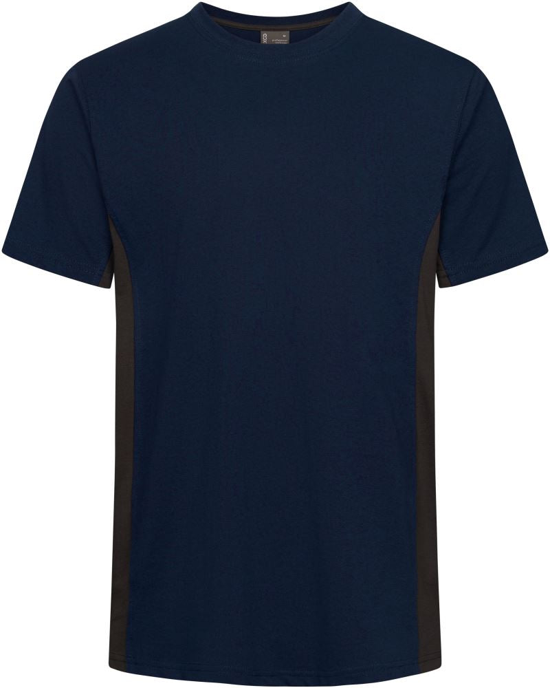 Unisex Contrast delovna oblačila majica - EXCD Promodoro – navy/charcoal
