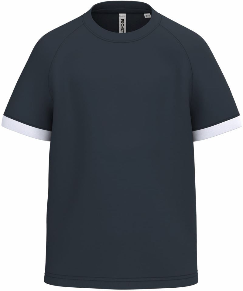 Otroška Contrast Sports Shirt Kariban – navy/white