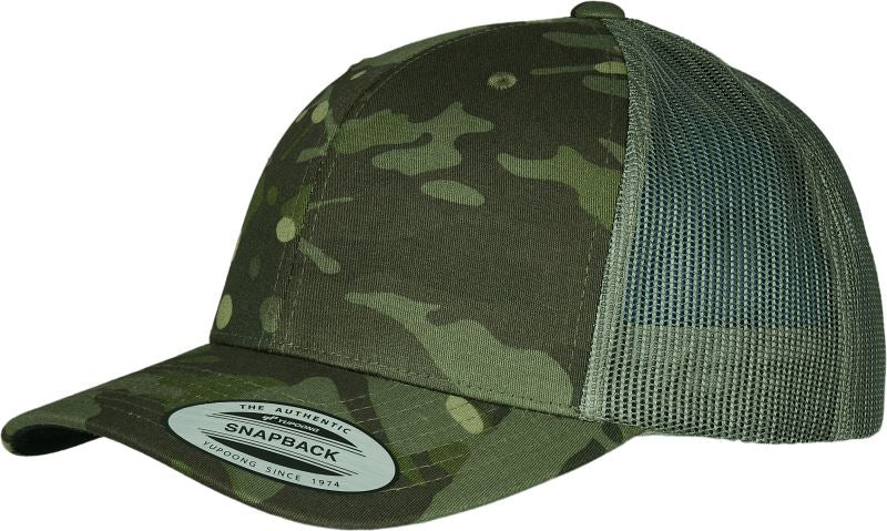 6 Panel Retro Cap Multicam® - Flexfit | 6606MC