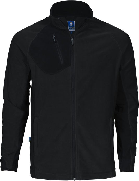 Unisex delovna oblačila Microfleece jakna Projob – Črna