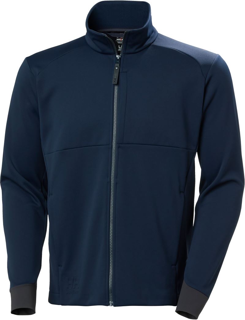 Unisex delovna oblačila flis jakna "Tech Midlayer" Helly Hansen – Mornarsko modra