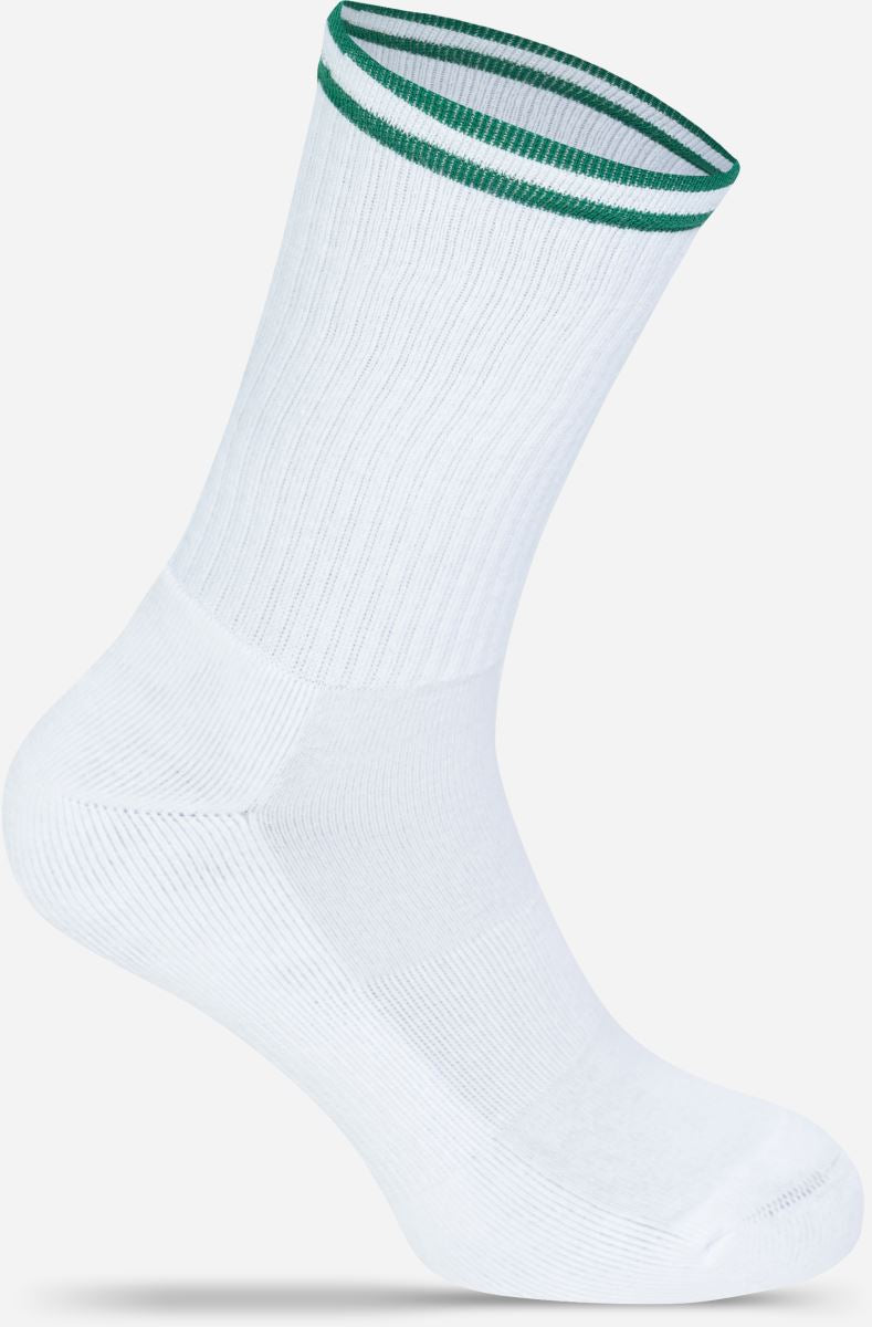 Unisex tennis Socks "Premium" Mr.Socks – white/green