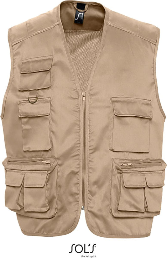 Unisex safari brezrokavnik SOL'S Wild