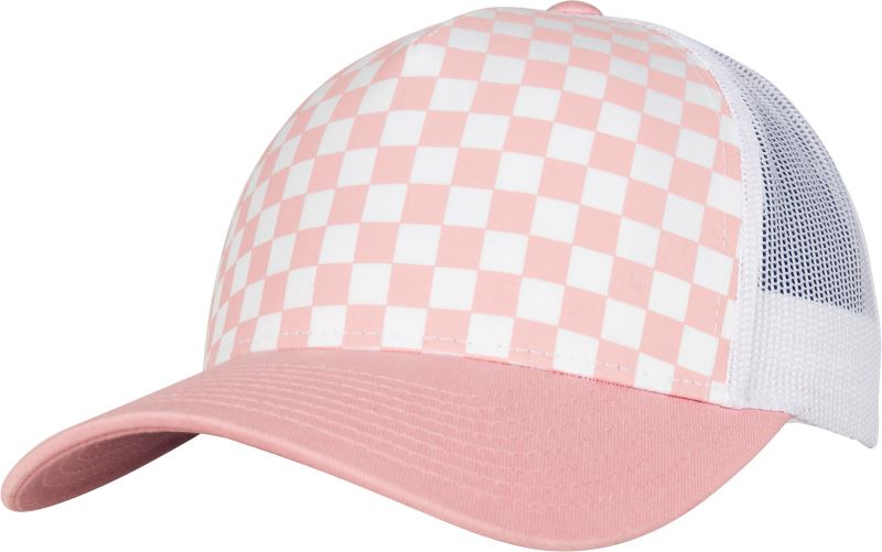 5 Panel Trucker Cap "Checkerboard" - Flexfit | 6506CB