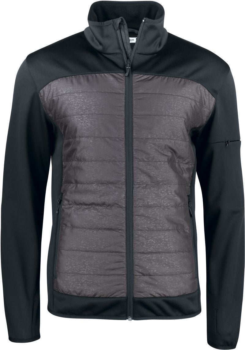 Moška reflective Moška Hybrid jakna Clique – black/reflective