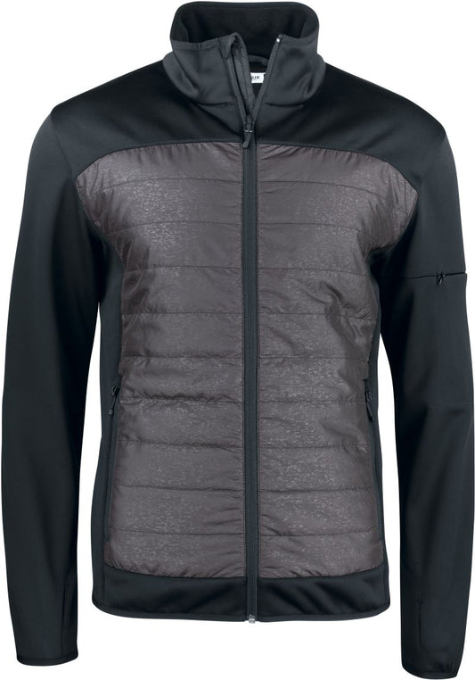 Moška reflective Moška Hybrid jakna Clique – black/reflective