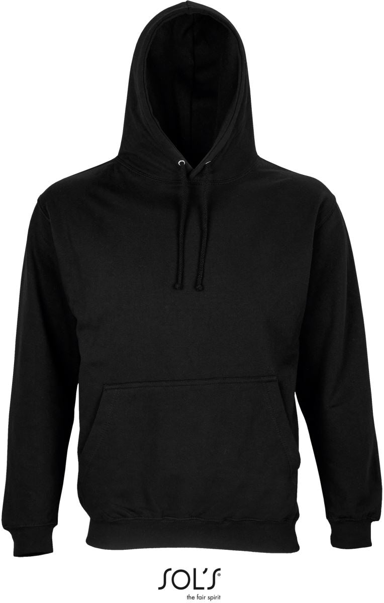 Unisex s kapuco pulover SOL's Collection – Črna
