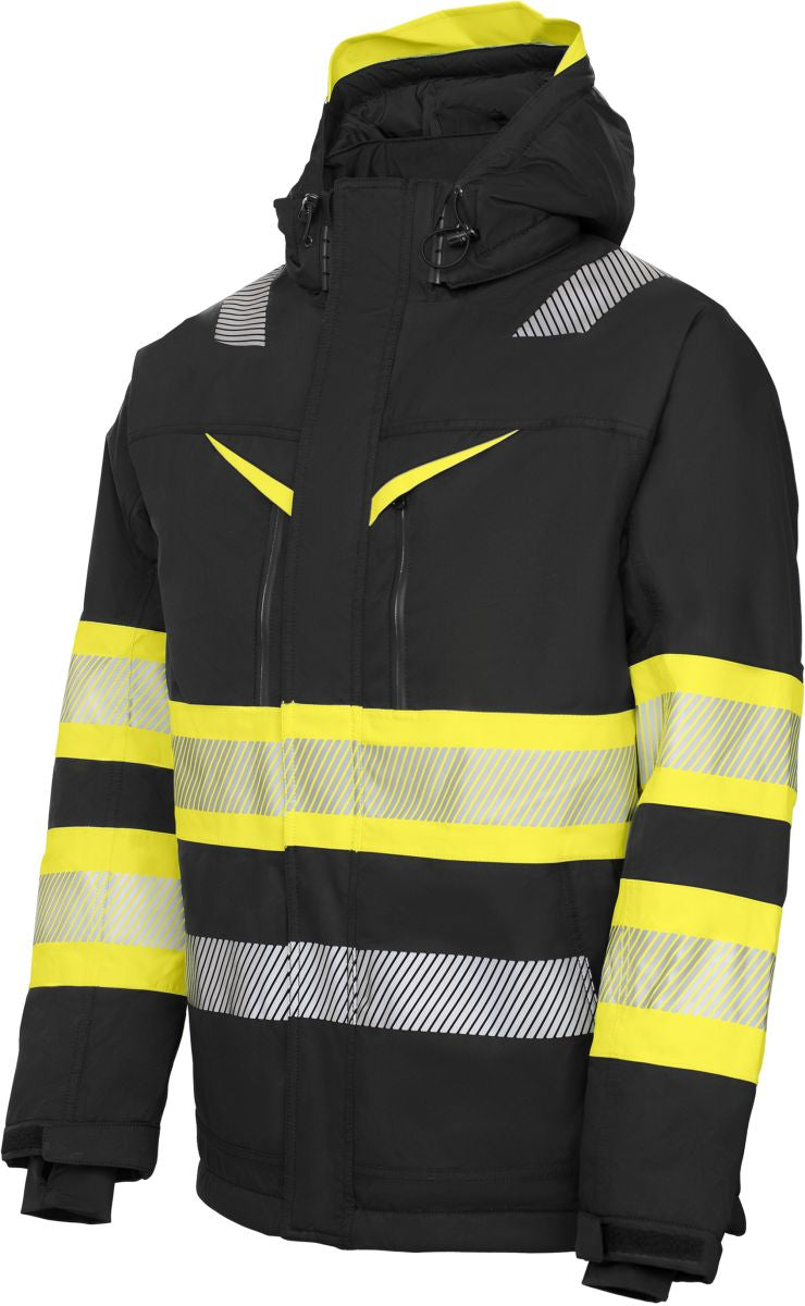 Unisex waterproof Safety jakna Projob – hi vis yellow/black