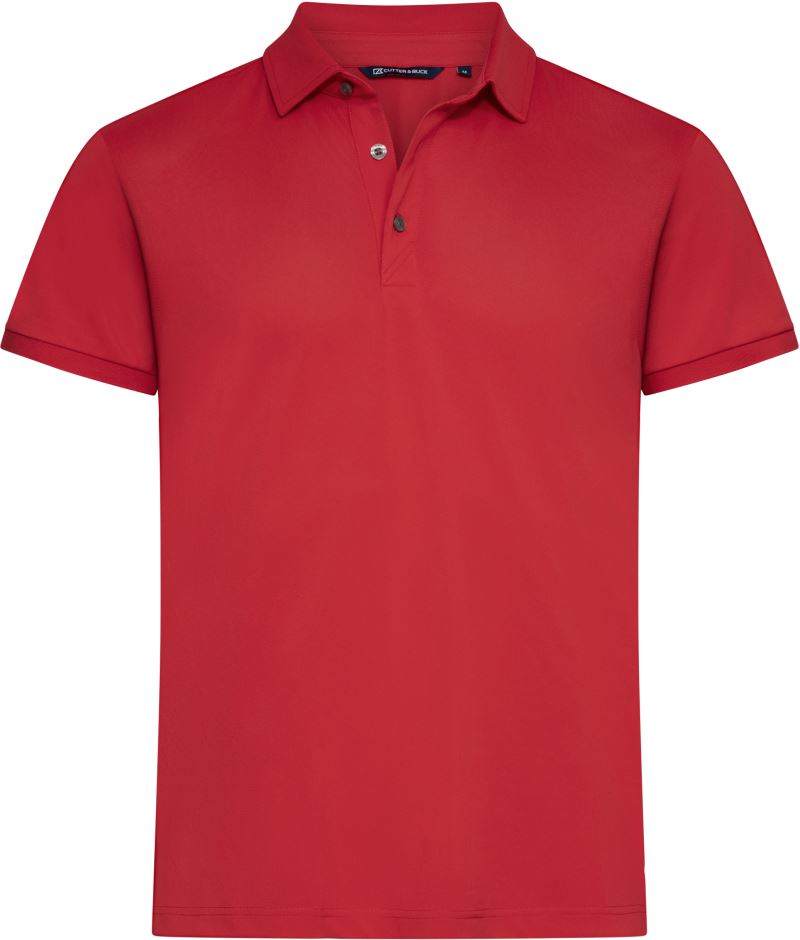 Moška Functional polo Cutter & Buck – Rdeča
