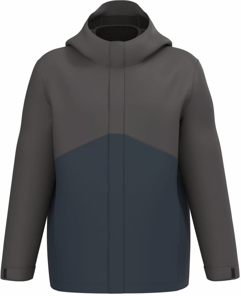 Unisex 3-in-1 Parka Kariban – navy/dark grey