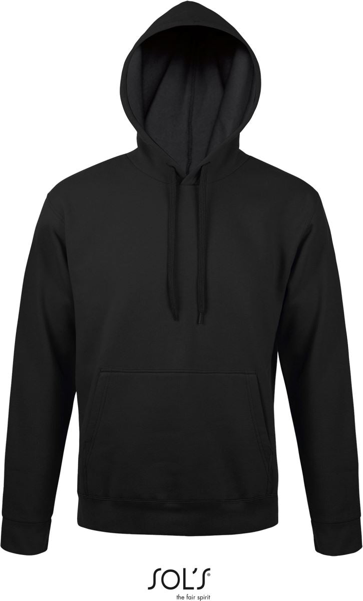Unisex s kapuco pulover SOL's Collection – Črna