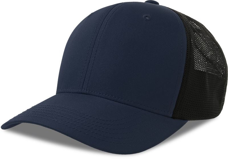Unisex 6 Panel Trucker kapa Atlantis – navy/black