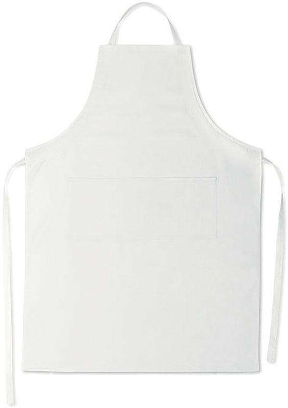 Unisex delovni predpasnik SOL's Collection, zaščitno delovno oblačilo za vsakodnevno uporabo, v temni barvi z vezanjem na hrbtu.